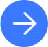 A white arrow icon facing right appears on a blue circular background, with no additional text or details surrounding it.