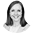 Katie Frey black and white headshot